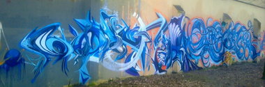 Graffiti Wall - Photo by quester - quest, nsg, bielefeld