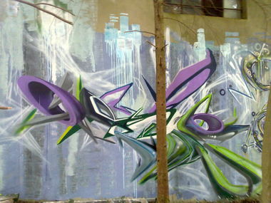 Graffiti Wall - Photo by quester