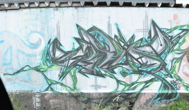 Graffiti Wall - Photo by quester