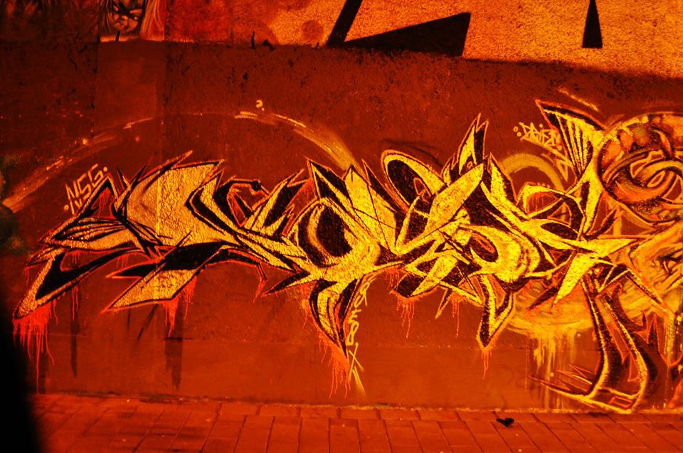 Graffiti Wall - Photo by quester