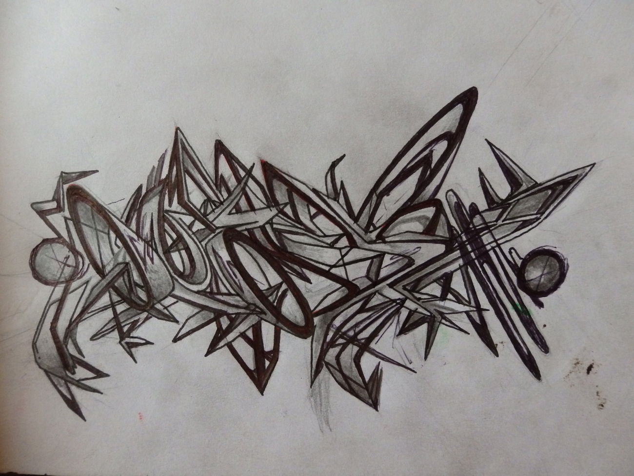 Graffiti Sketch - Photo by quester