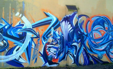 Graffiti Wall - Photo by quester - nsg, bielefeld