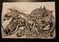 Graffiti Sketch - Photo by quester - texas, sketch