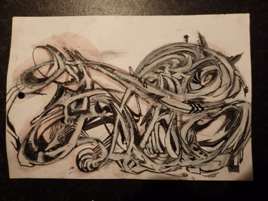 Graffiti Sketch - Photo by quester - texas, sketch