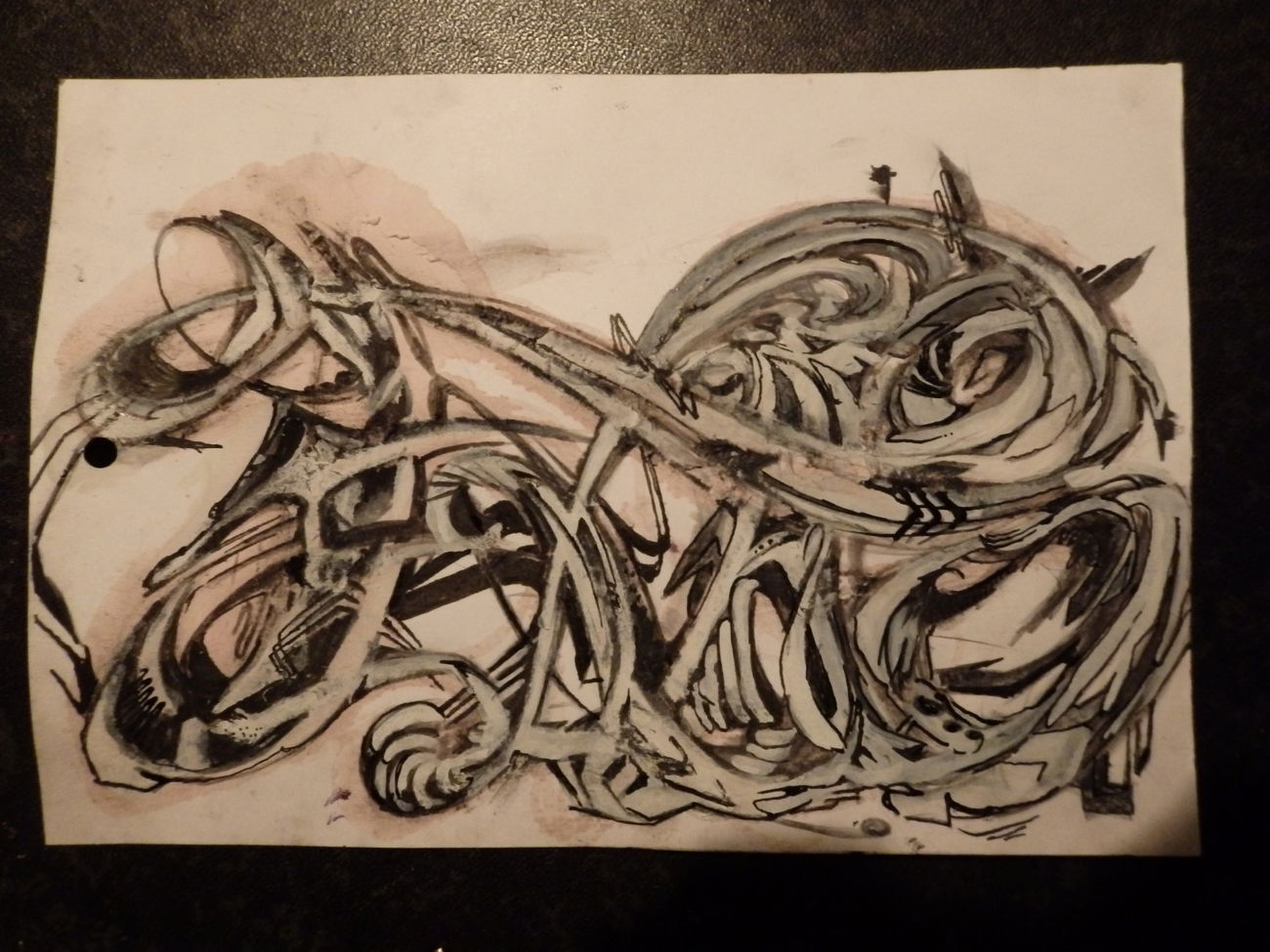 Graffiti Sketch - Photo by quester - texas, sketch