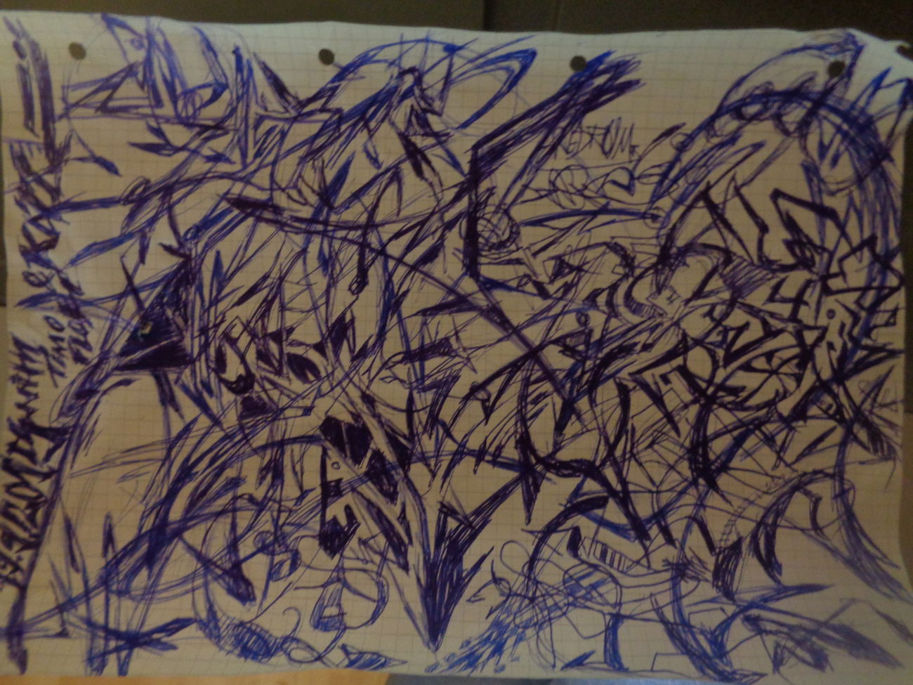 Graffiti Sketch - Photo by quester