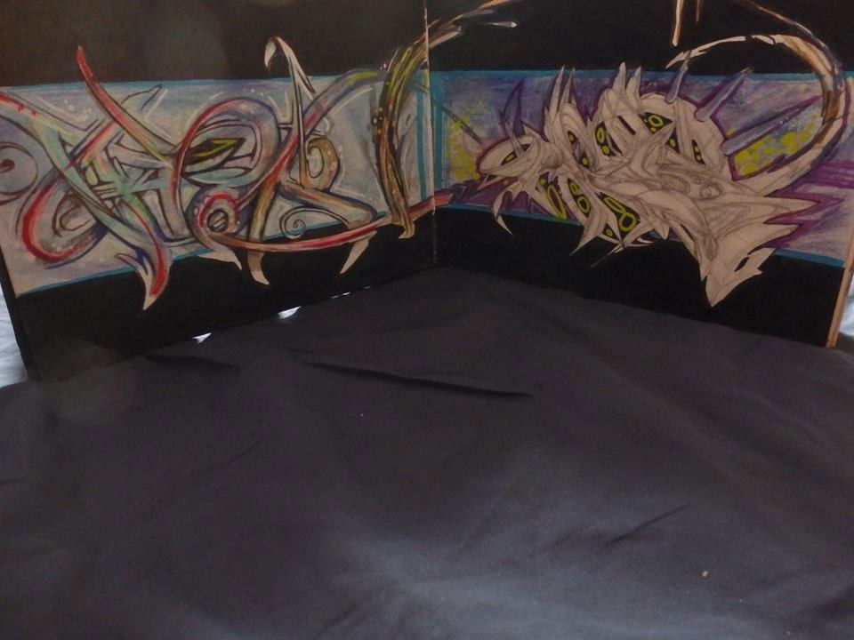 Graffiti Sketch - Photo by quester - blackbook