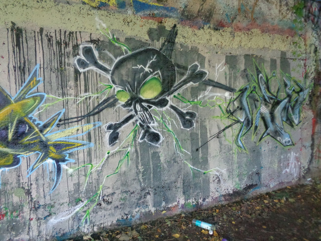 Graffiti Wall - Photo by quester