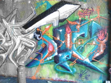 Graffiti Wall - Photo by quester
