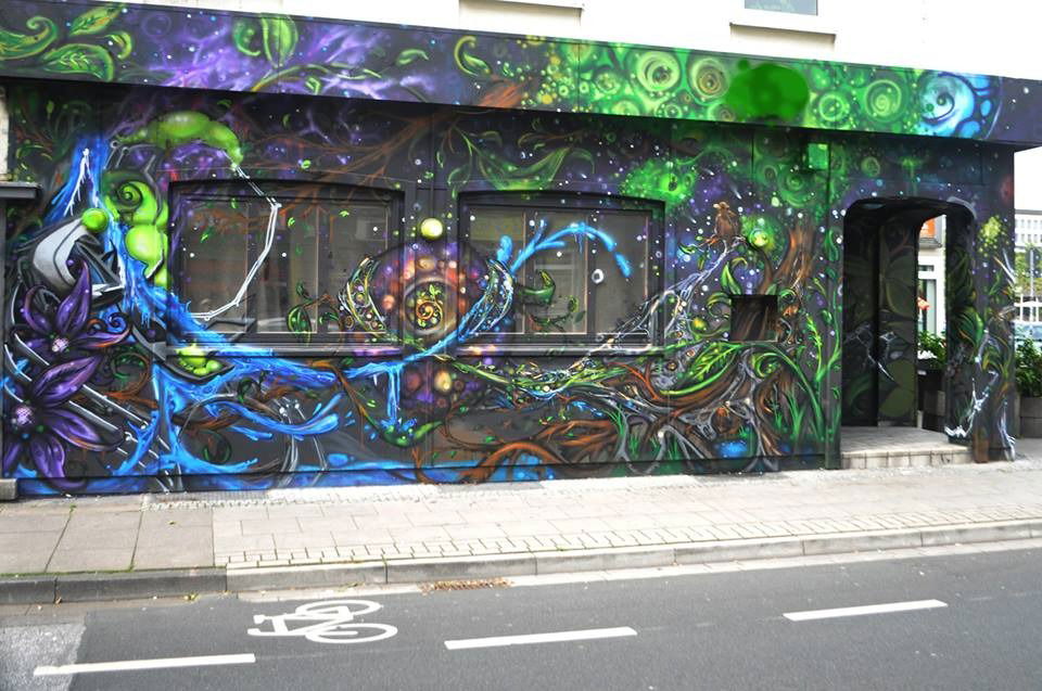 Graffiti Wall - Photo by quester