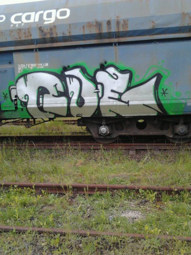 Graffiti Train - Photo by quiteprk (2014)