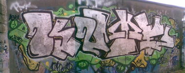 Graffiti Wall - Photo by quiteprk - Qurva (2015)