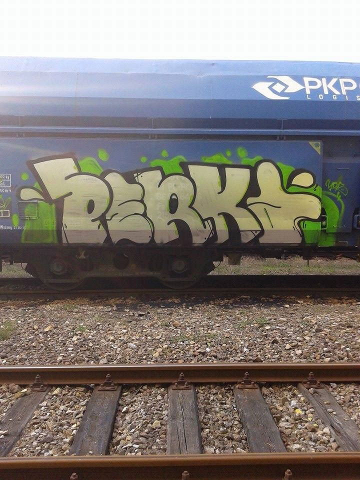 Graffiti Train - Photo by quiteprk - Perka (2015)