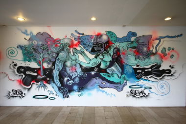 Graffiti Wall - Photo by qumi - qumi, rubens, callisto (2013)