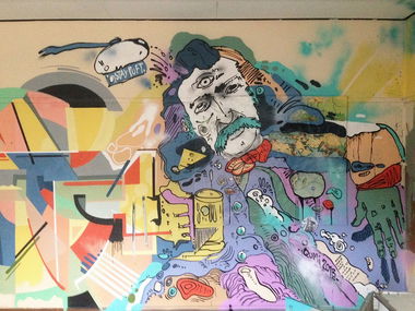 Graffiti Wall - Photo by qumi - qumi, wilhelm, busch (2013)