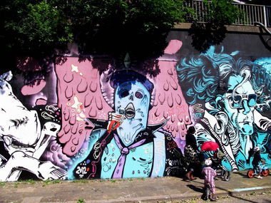 Graffiti Wall - Photo by qumi - angel, of, death (2012)