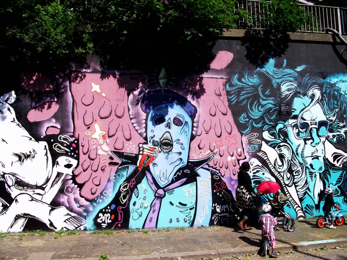 Graffiti Wall - Photo by qumi - angel, of, death (2012)