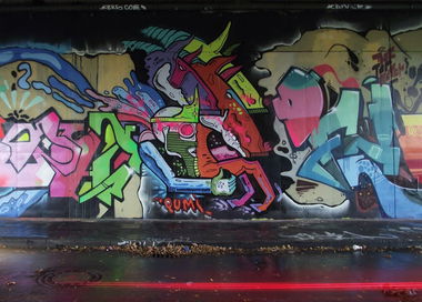 Graffiti Wall - Photo by qumi - coconut, qumi, dfense (2012)