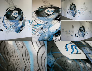 Graffiti Wall - Photo by qumi - exhibition, shizzle (2014)