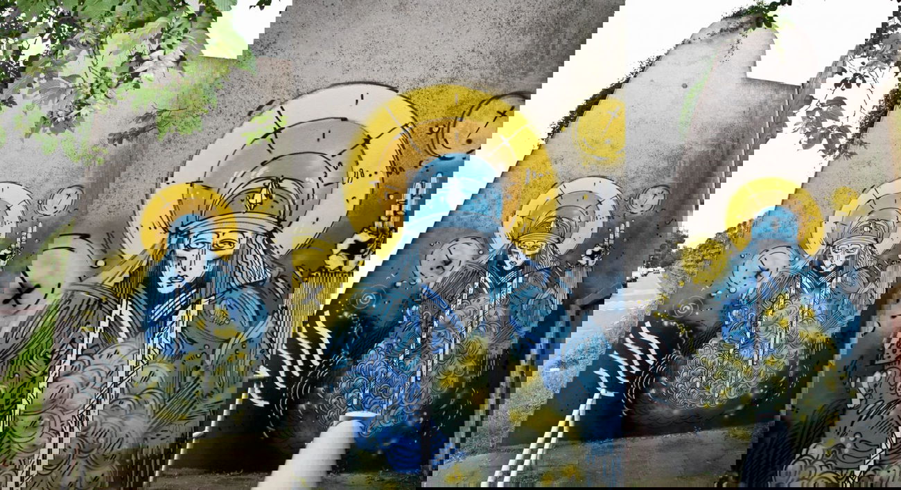 Graffiti Wall - Photo by qumi - 666 (2014)