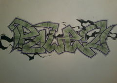 Graffiti Sketch - Photo by qwerschlag - power, ewt (2015)