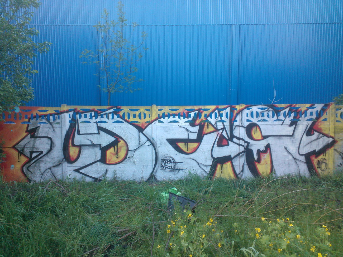 Graffiti Wall - Photo by qwerty123