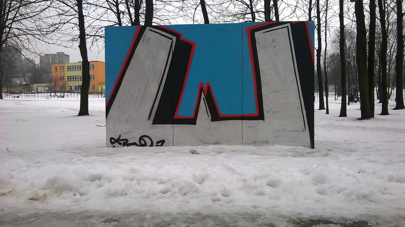 Graffiti Bombing - Photo by qwerty123 - UDC'SCREW (2015)