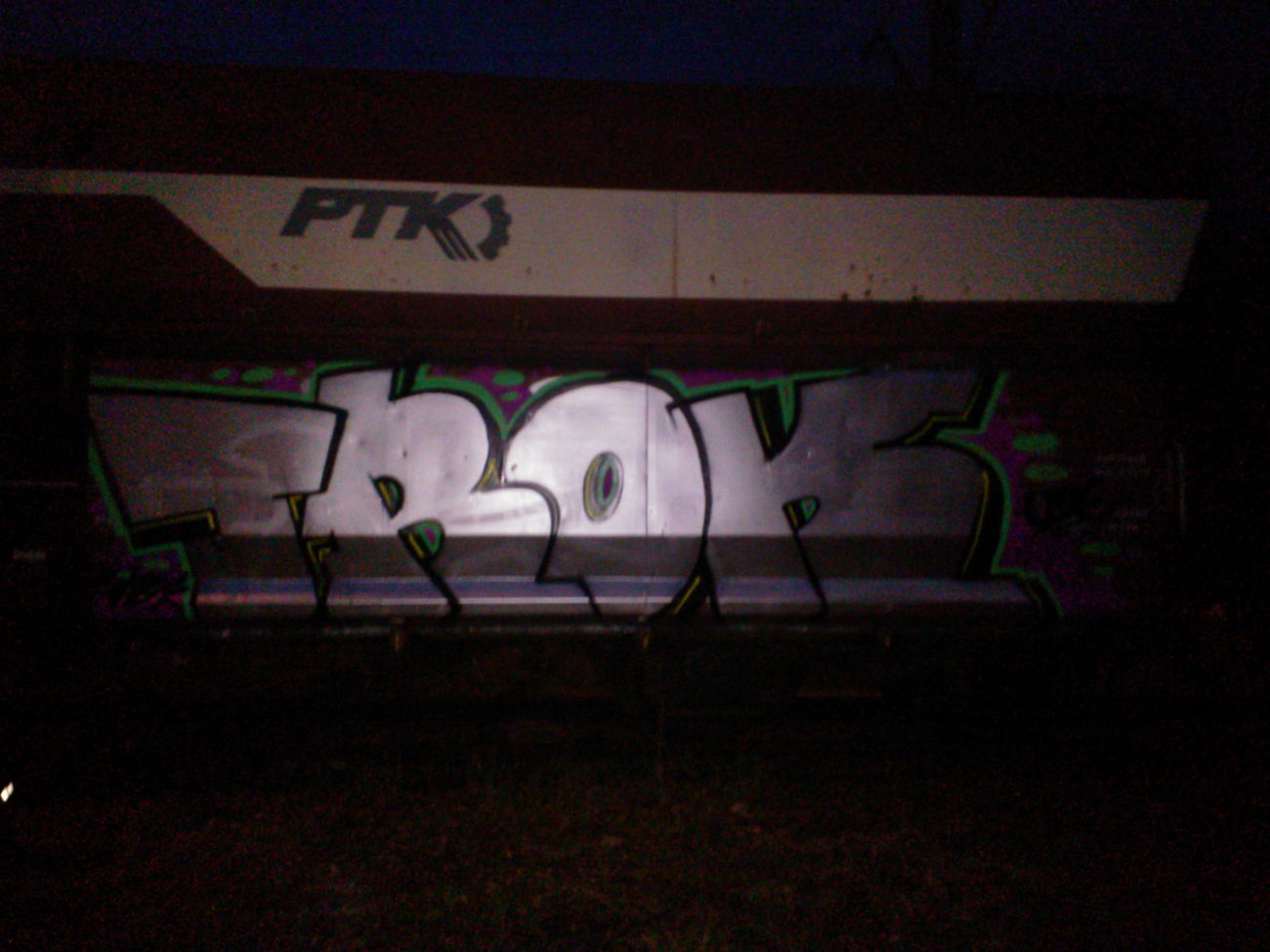 Graffiti Train - Photo by qwerty123 - TROK (2015)