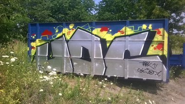 Graffiti Wall - Photo by qwerty123 - UDC (2015)