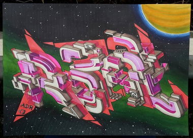 Graffiti Sketch - Photo by r3al - r3al, acr, dortmund (2017)