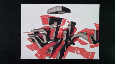 Graffiti Sketch - Photo by r3al (2017)