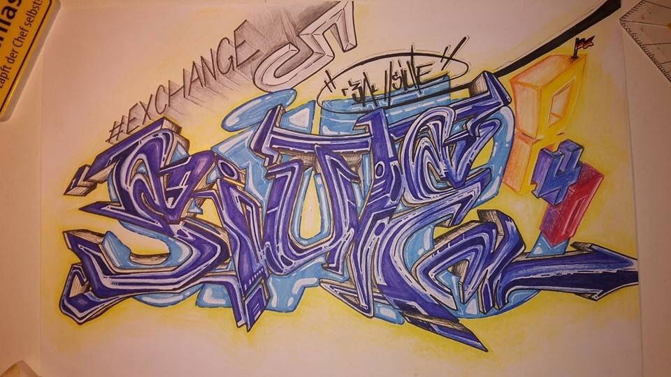 Graffiti Sketch - Photo by r3al - exchange, r3al, siute840 (2015)