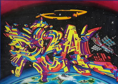 Graffiti Sketch - Photo by r3al - r3al, acr, dortmund (2016)