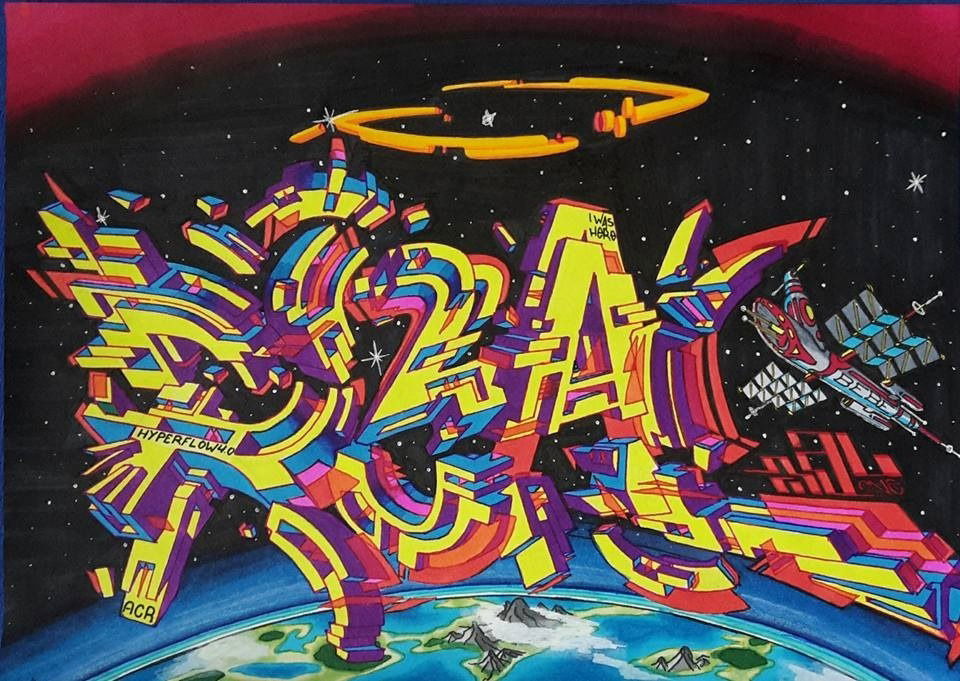 Graffiti Sketch - Photo by r3al - r3al, acr, dortmund (2016)