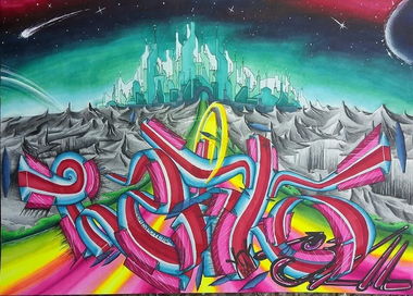 Graffiti Sketch - Photo by r3al - r3al, acr, dortmund (2016)