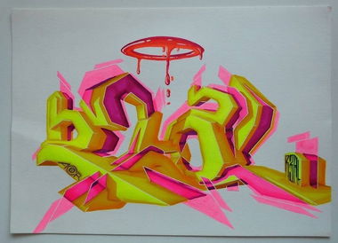 Graffiti Sketch - Photo by r3al - r3al, acr, dortmund (2017)