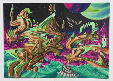 Graffiti Sketch - Photo by r3al - r3al, acr, dortmund (2017)