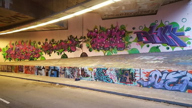 Graffiti Wall - Photo by r3al - r3al, bochum, acr