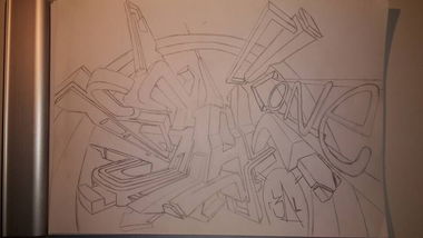 Graffiti Sketch - Photo by r3al - r3al (2015)