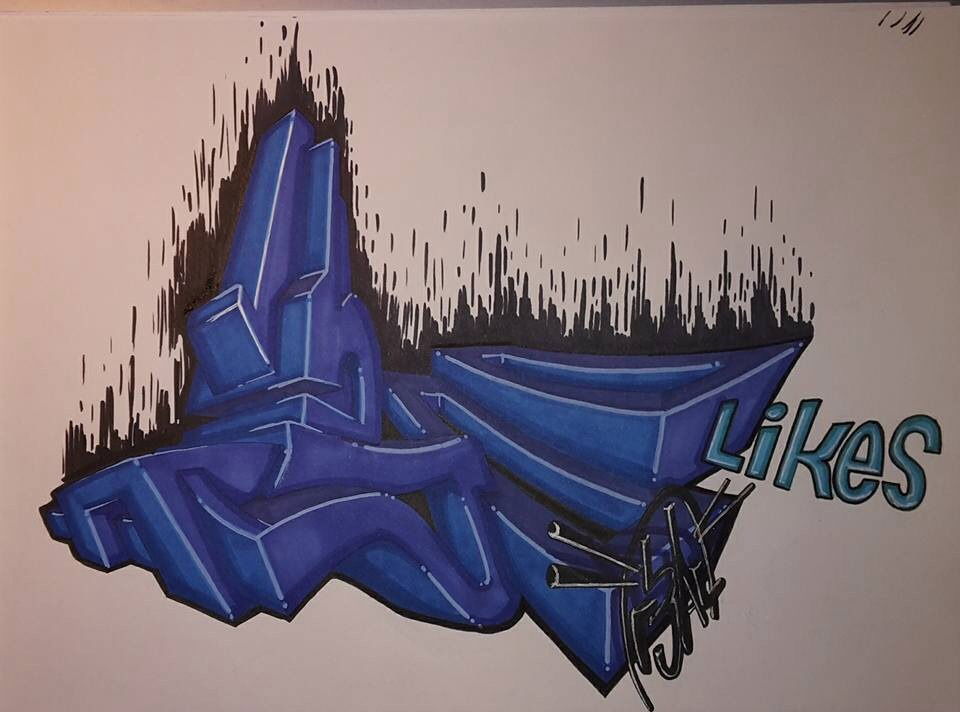 Graffiti Sketch - Photo by r3al - r3al, acr, dortmund