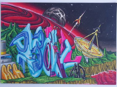 Graffiti Sketch - Photo by r3al - r3al, acr, dortmund (2017)