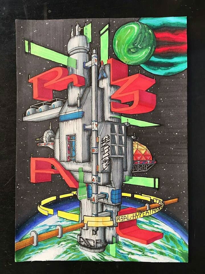 Graffiti Sketch - Photo by r3al - r3al, acr, dortmund (2017)