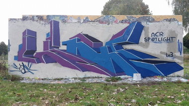 Graffiti Wall - Photo by r3al - r3al, acr, dortmund (2016)