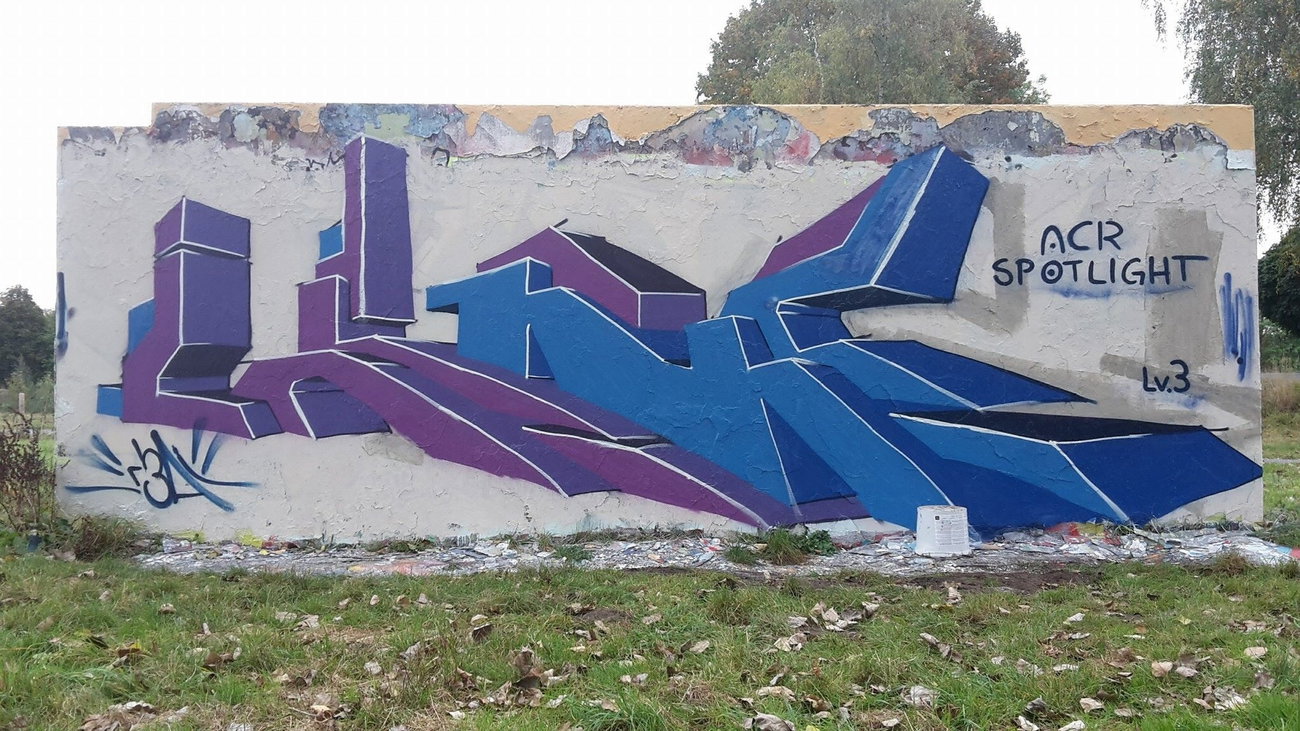 Graffiti Wall - Photo by r3al - r3al, acr, dortmund (2016)