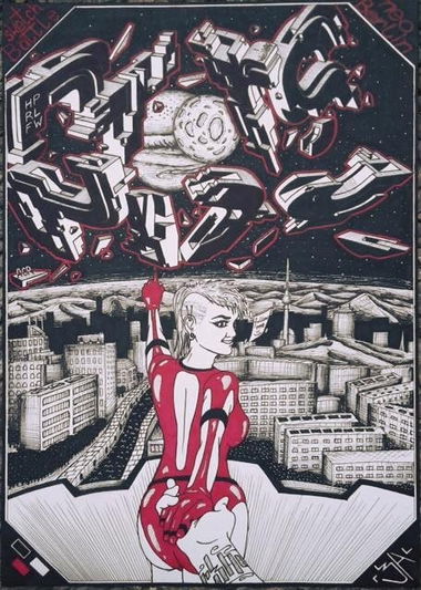 Graffiti Sketch - Photo by r3al - r3al, acr, dortmund (2016)