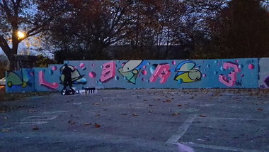 Graffiti Wall - Photo by r3al - r3al, acr, dortmund (2016)