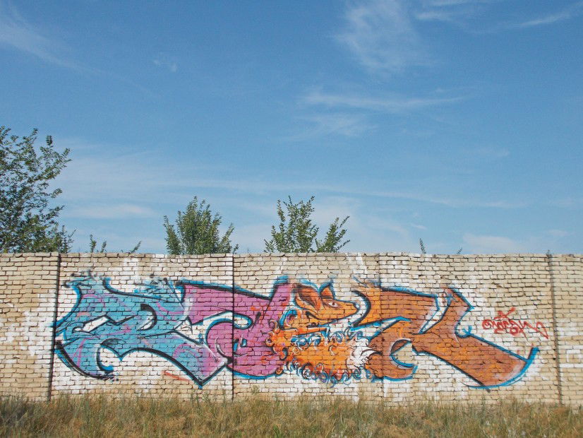 Graffiti Wall - Photo by raek