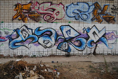 Graffiti Wall in Volgograd - Photo by raek (2013)
