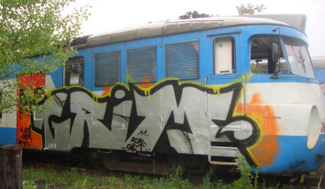 Graffiti Train - Photo by raet