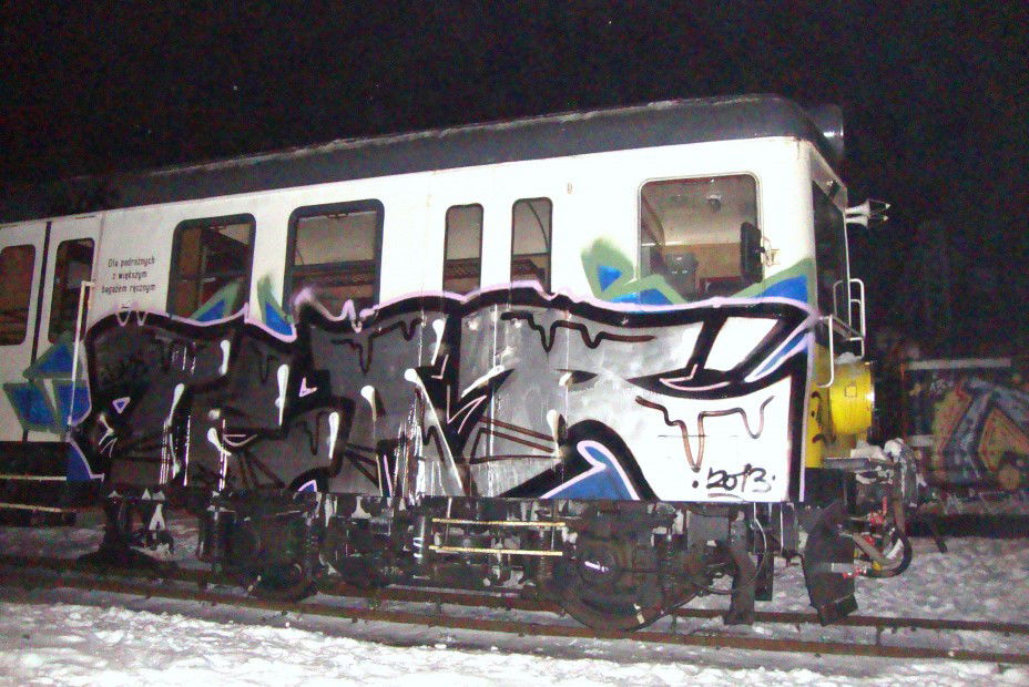 Graffiti Train - Photo by raet